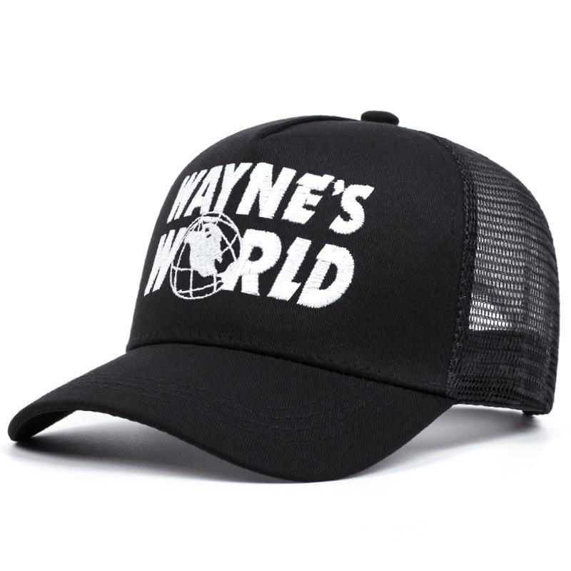 Wayne s World Embroidered baseball cap Men s and women s outdoor sports event cap American Trucker cap trend fashion Adjustable чорний
Wayne s World Embroidered baseball cap Men s and women s outdoor sports event cap American Trucker cap trend fashion Adjustable чорний