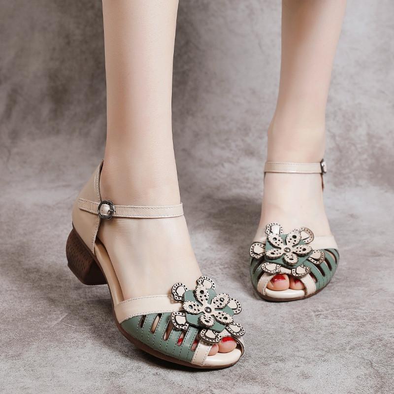 Women Mother Ladies Female Genuine Leather Sandals Shoes Platform Summer Cool Beach Retro Flowers High Heel Buckle Strap 40 бежевий
Women Mother Ladies Female Genuine Leather Sandals Shoes Platform Summer Cool Beach Retro Flowers High Heel Buckle Strap 40 бежевий