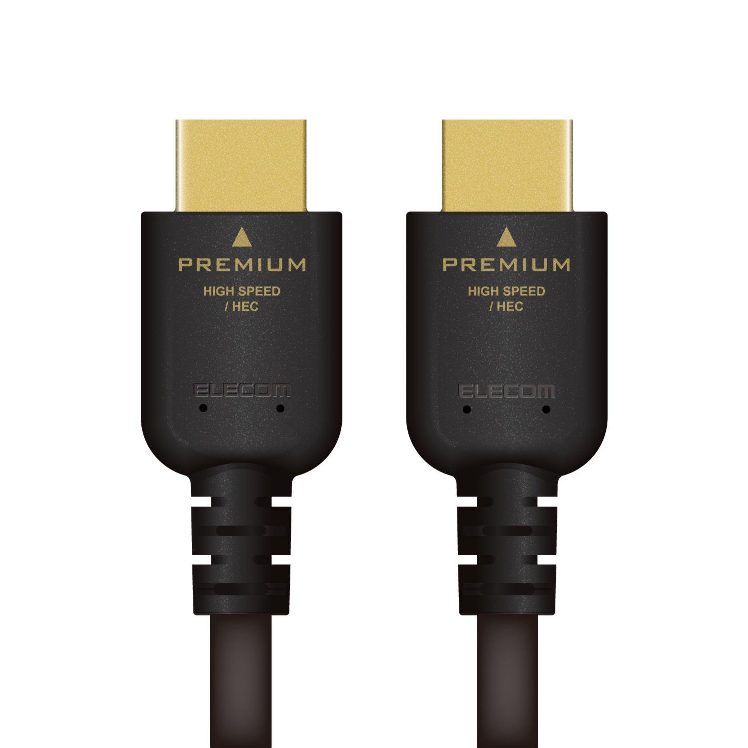 ELECOM High Speed HDMI Cable 3m Premium Return Compatible Black 4K/3D/Audio CAC-HDPS14E30BK чорний
ELECOM High Speed HDMI Cable 3m Premium Return Compatible Black 4K/3D/Audio CAC-HDPS14E30BK чорний