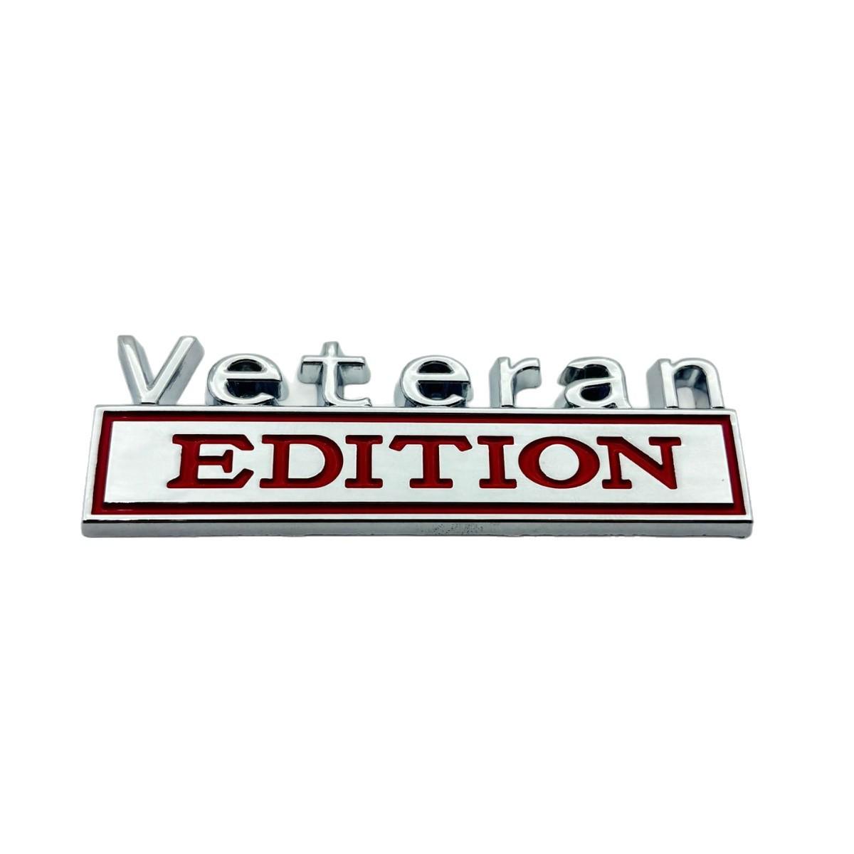 Veteran Fender Emblem Metal Edition Car Body & Rear Sticker срібний/червоний
Veteran Fender Emblem Metal Edition Car Body & Rear Sticker срібний/червоний