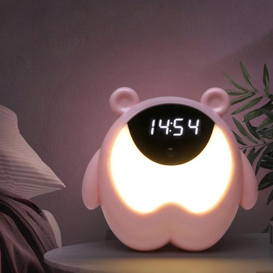 Цифровые часы USB Powered Регулируемый ABS Симпатичный медведь Будильник Ночной свет для дома
Цифровые часы USB Powered Регулируемый ABS Симпатичный медведь Будильник Ночной свет для дома