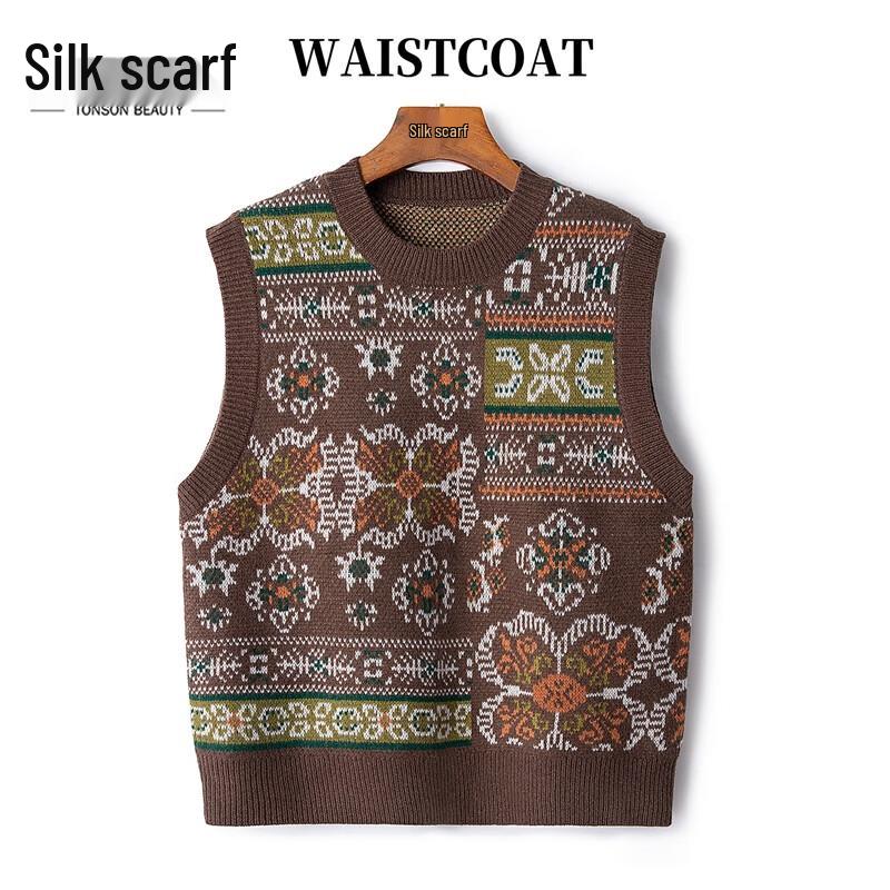 Женский пуловер из мериносовой шерсти с цветными блоками и круглым вырезом L
Женский пуловер из мериносовой шерсти с цветными блоками и круглым вырезом L