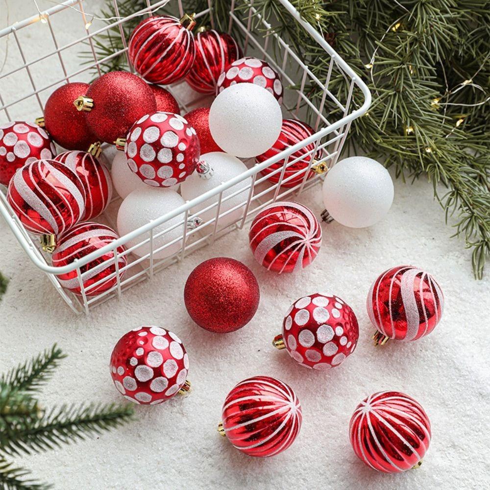 Plastic Electroplated Hanging Balls 6cm Merry Christmas Tree Decor Happy New Year Decoration
Plastic Electroplated Hanging Balls 6cm Merry Christmas Tree Decor Happy New Year Decoration