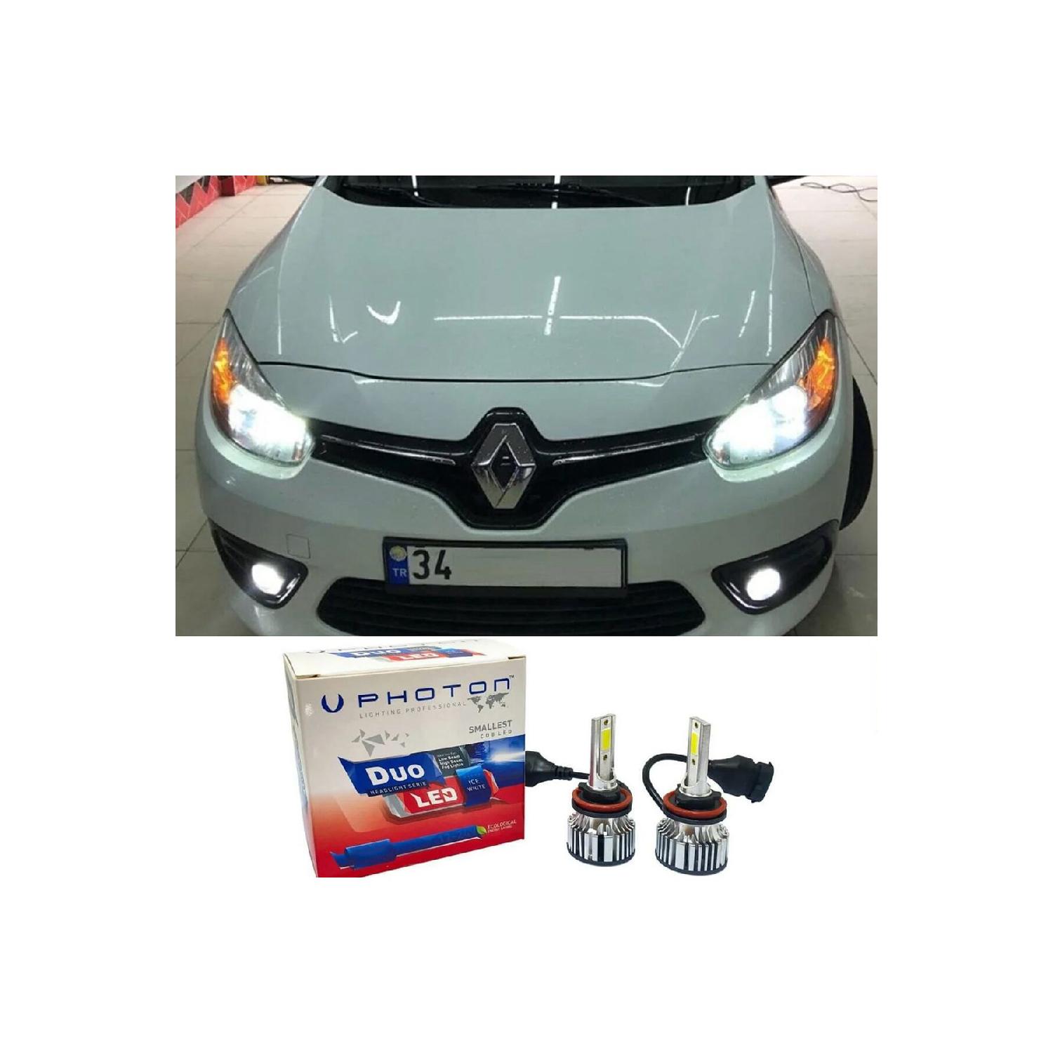 Совместимая с Renault Fluence светодиодная ксеноновая лампа ближнего света H7 Duo, новая серия, белая
Совместимая с Renault Fluence светодиодная ксеноновая лампа ближнего света H7 Duo, новая серия, белая