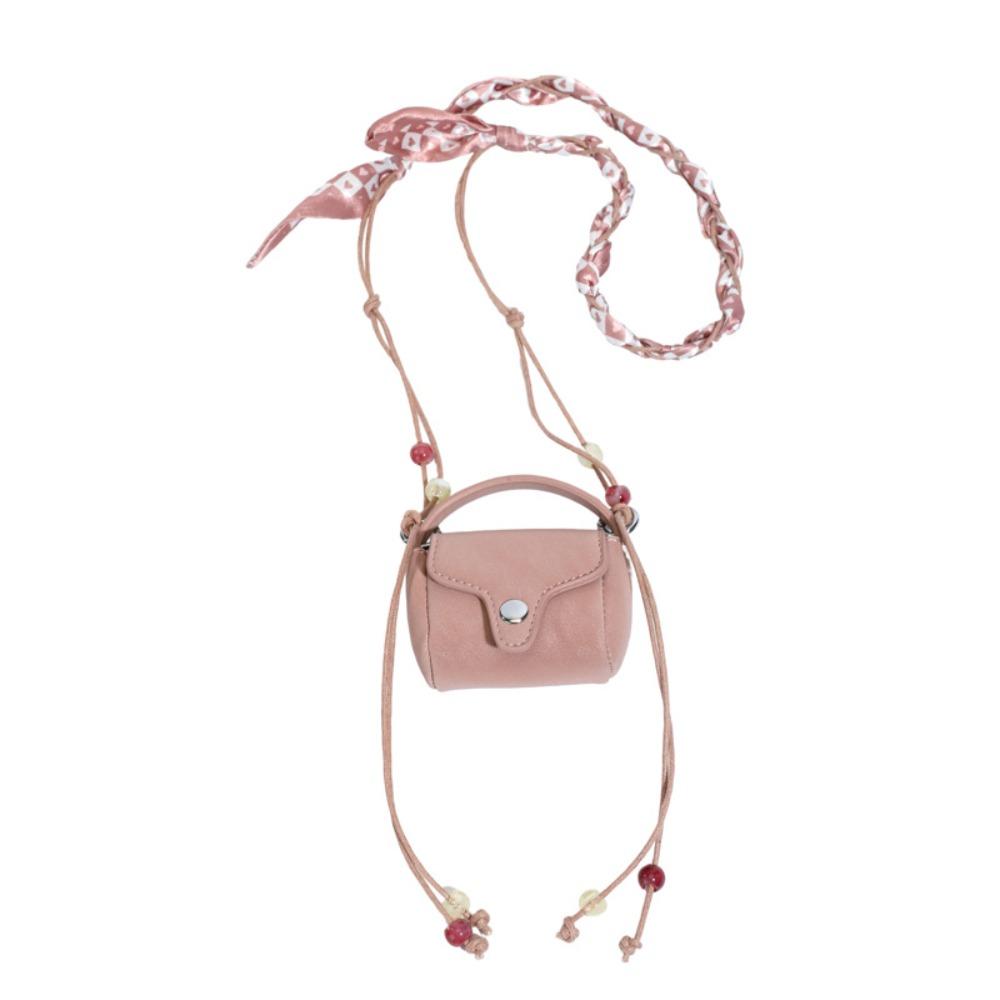 Silk Scarf Hanging Neck Bag Beads Earphone Bag Creative Suede Crossbody Bag Women розовый
Silk Scarf Hanging Neck Bag Beads Earphone Bag Creative Suede Crossbody Bag Women розовый