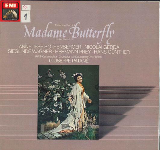 LP Record GIUSEPPE PATANE ORCHESTER DER DEUT Puccini Madame Butterfly Grosser 1C06129006 DIE STIMME SEIN 1981 Germany Classical Used
LP Record GIUSEPPE PATANE ORCHESTER DER DEUT Puccini Madame Butterfly Grosser 1C06129006 DIE STIMME SEIN 1981 Germany Classical Used