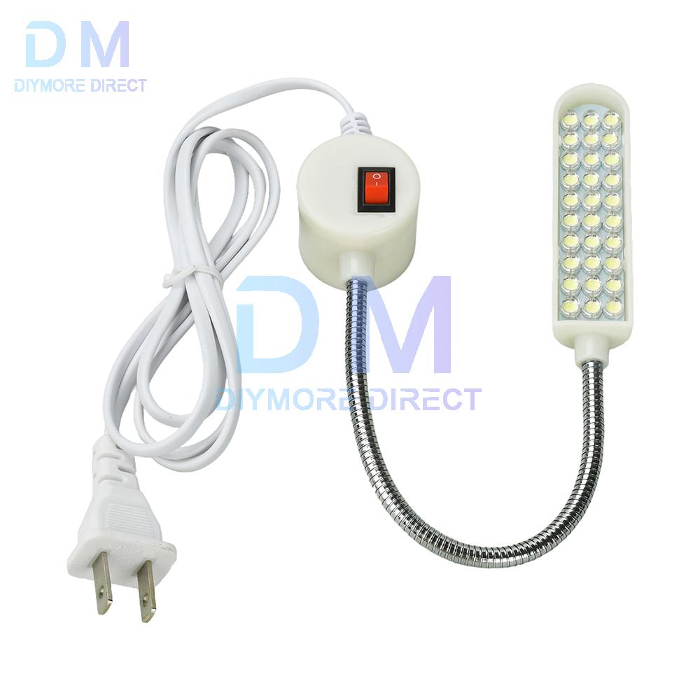30 LED Sewing Machine Light 110-220V Magnetic Base Eye-Care Natural White Light 2W Foldable Sewing Work Lamp with 130CM Wire
30 LED Sewing Machine Light 110-220V Magnetic Base Eye-Care Natural White Light 2W Foldable Sewing Work Lamp with 130CM Wire
