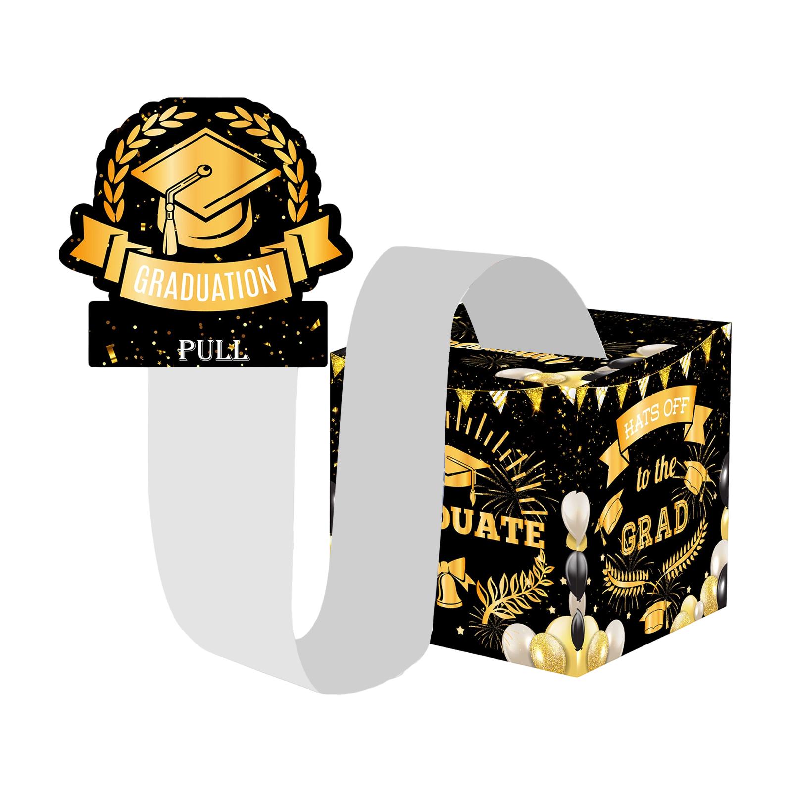 Graduation Theme, Money Gift Box, Party Game, Draw Money, Surprise Box Decoration, Paper Lottery Box One Size
Graduation Theme, Money Gift Box, Party Game, Draw Money, Surprise Box Decoration, Paper Lottery Box One Size