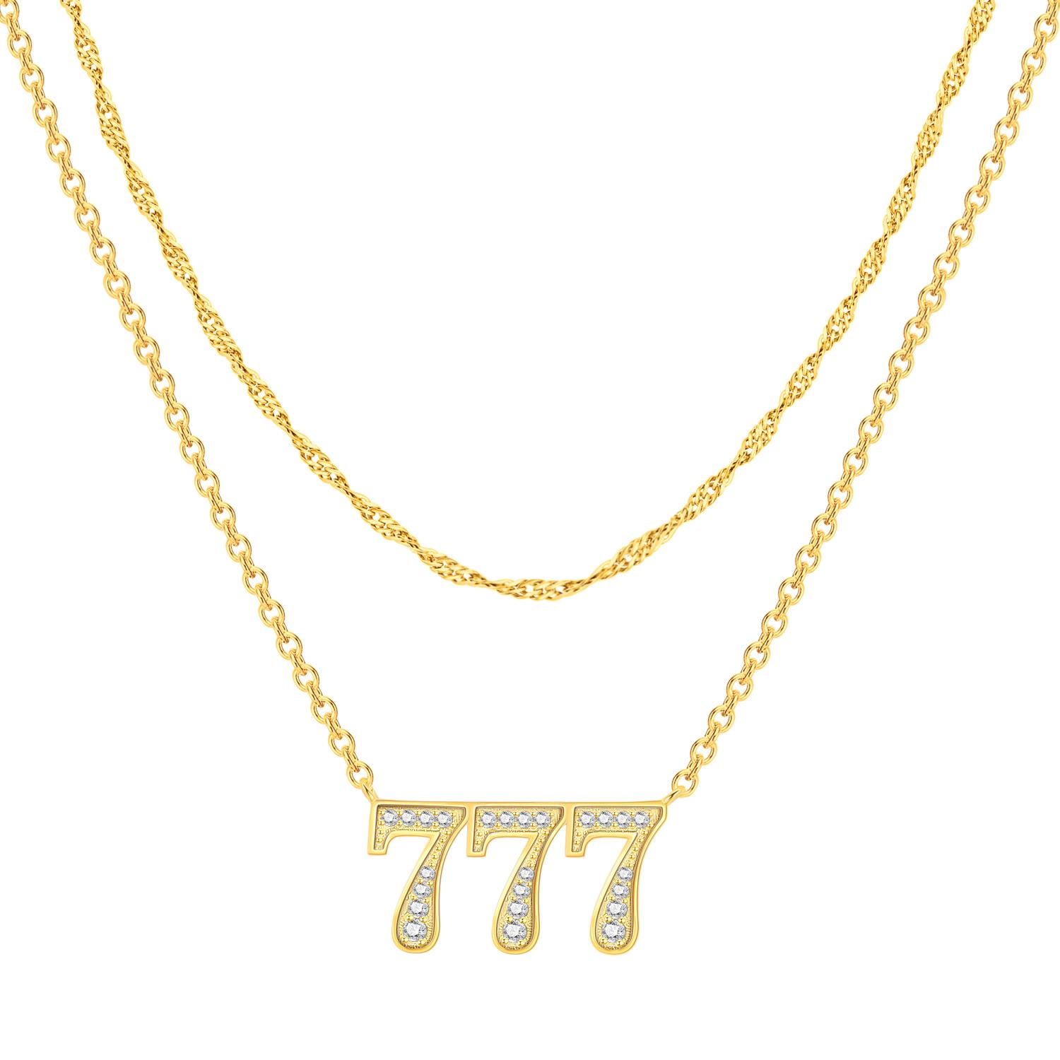 Original 18K Gold 222 333 444 777 Lucky Number Pendant Necklace for Women Birthday 925 Sterling Silver Jewelry Gifts Angel 2026
Original 18K Gold 222 333 444 777 Lucky Number Pendant Necklace for Women Birthday 925 Sterling Silver Jewelry Gifts Angel 2026