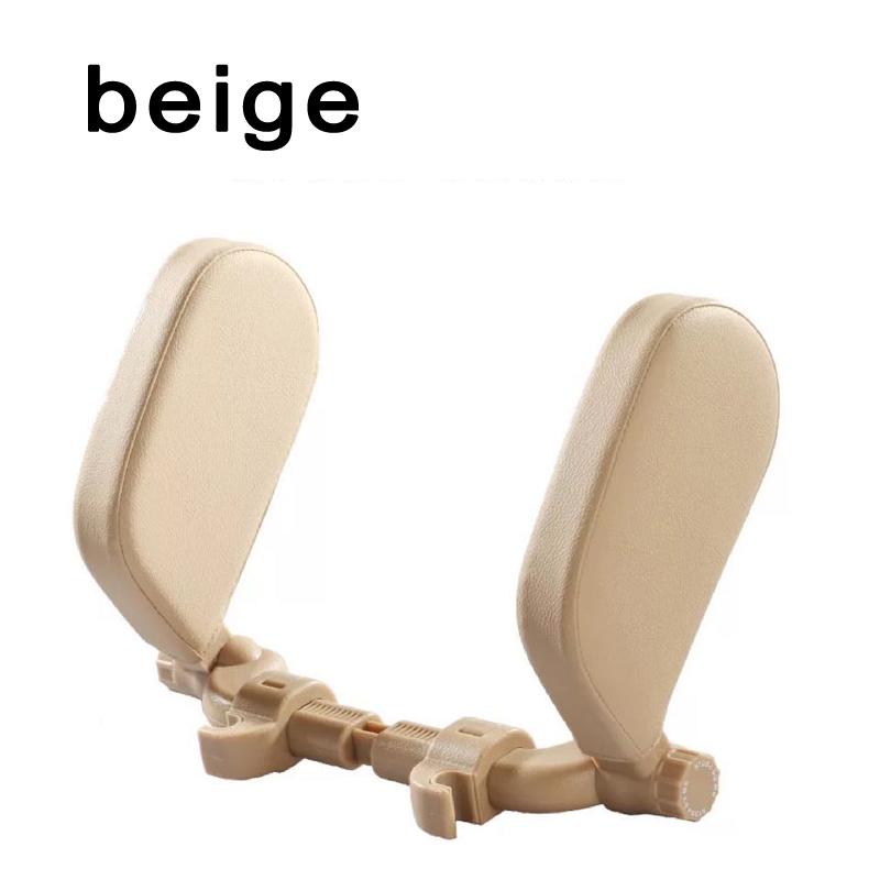 Подушка для подголовника автомобильного сиденья, дорожная подушка для отдыха на шее, подушка для сна, решение, подушка для головы автокресла, автомобильная подушка для детей и бежевый