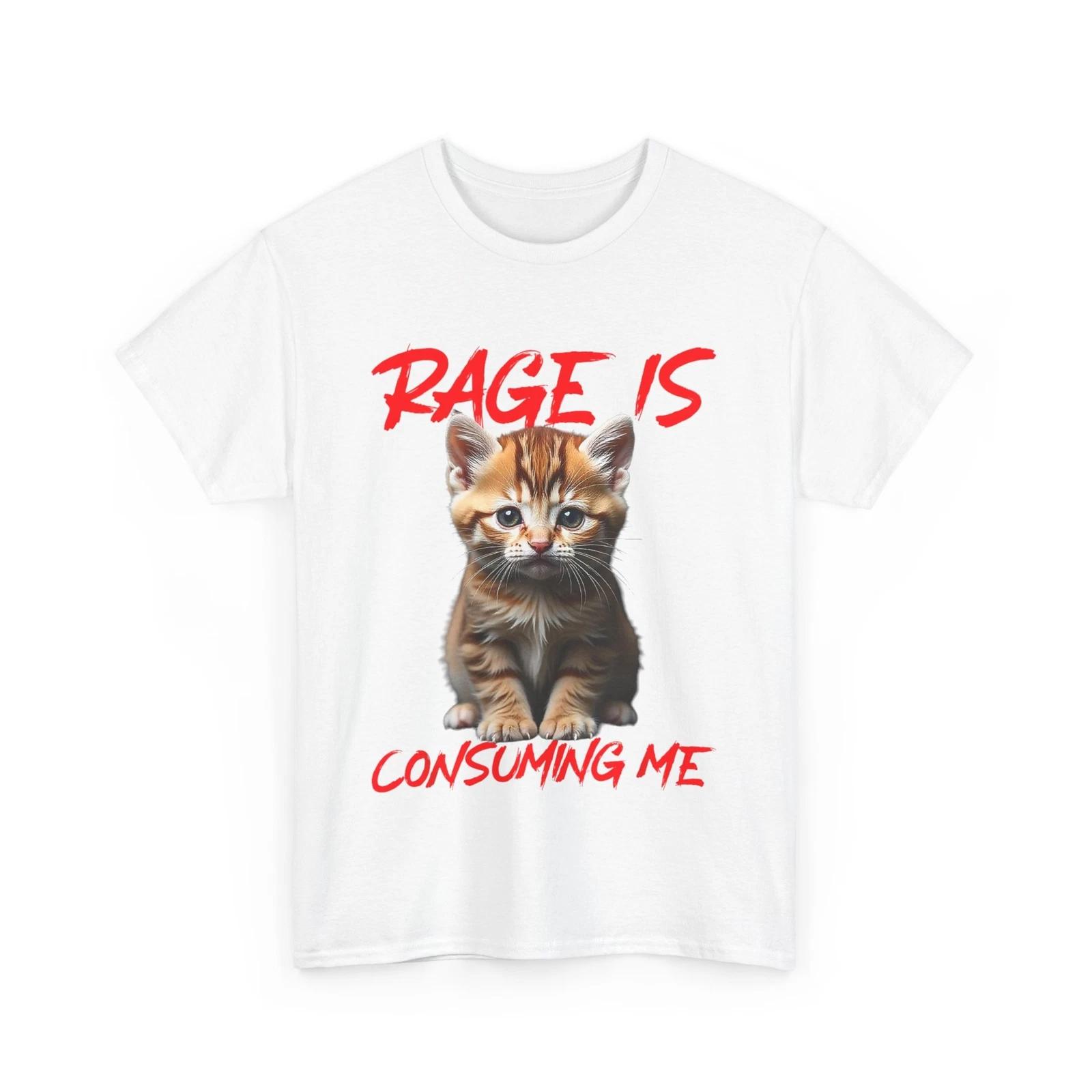Angry Kitten T shirt, Rage Is Consuming Me Cats Lovers Funny T shirt M
Angry Kitten T shirt, Rage Is Consuming Me Cats Lovers Funny T shirt M