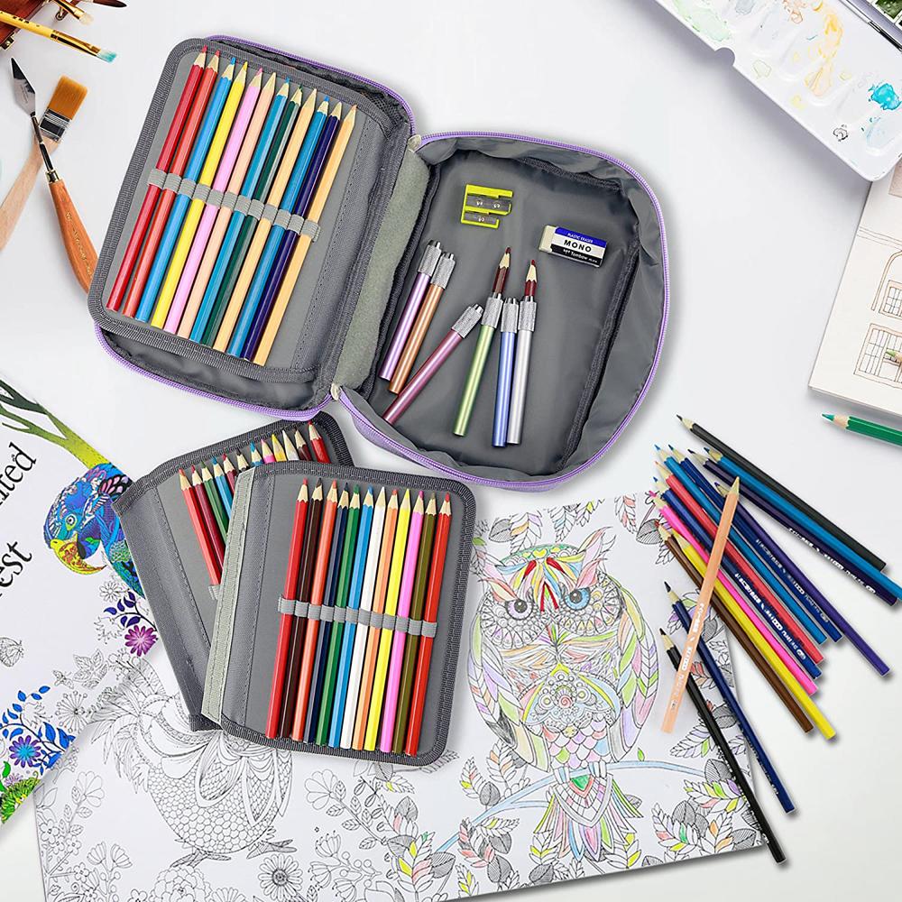 72 Slots Pen Bag Case Pen Box High Capacity Pencil Bags Pencil Pouch Zipper Pen Bag Pencil Case Blue
72 Slots Pen Bag Case Pen Box High Capacity Pencil Bags Pencil Pouch Zipper Pen Bag Pencil Case Blue