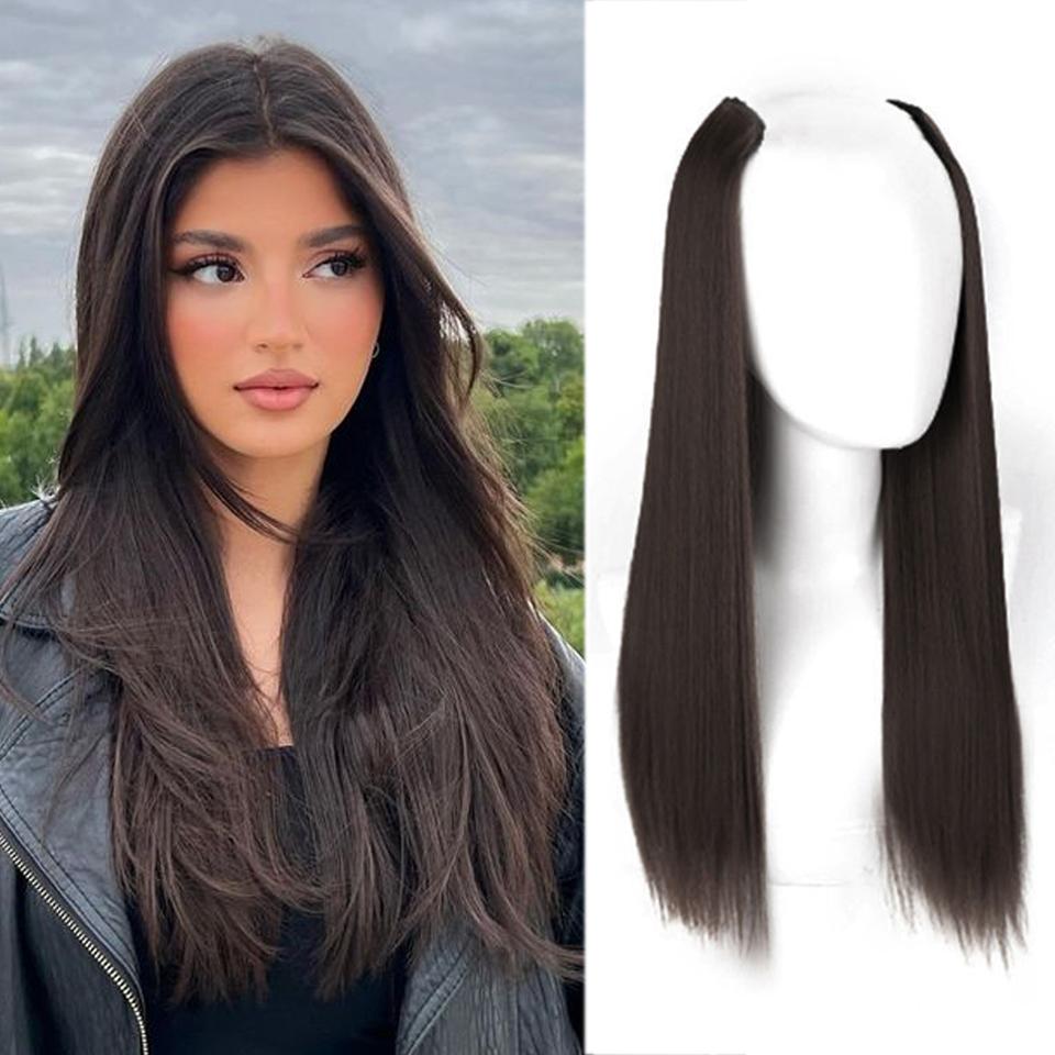 Синтетические длинные накладки для волос Невидимый зажим в подушечке для волос Высокие накладки для волос в наращивании волос Пушистый синтетический натуральный парик для женщин
Синтетические длинные накладки для волос Невидимый зажим в подушечке для волос Высокие накладки для волос в наращивании волос Пушистый синтетический натуральный парик для женщин