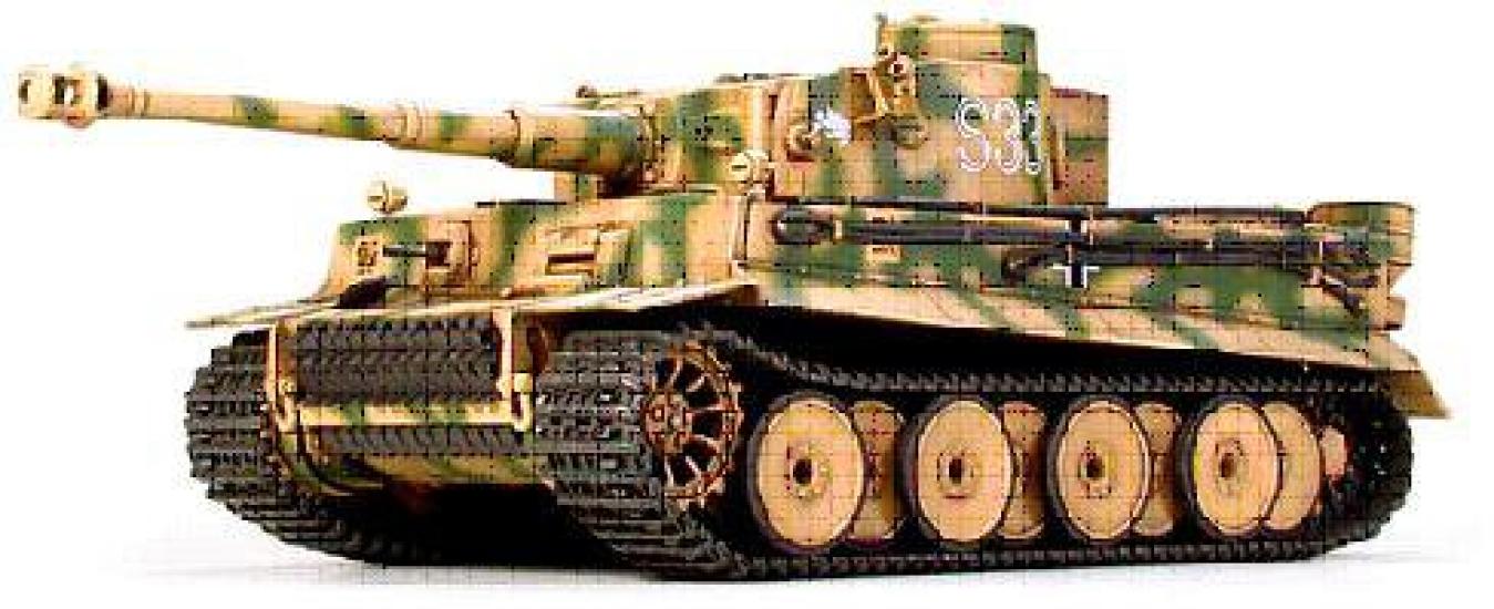 Tamiya 148 Military Miniature Series No.04 German Heavy Tank Tiger I Early Production Type 32504
Tamiya 148 Military Miniature Series No.04 German Heavy Tank Tiger I Early Production Type 32504
