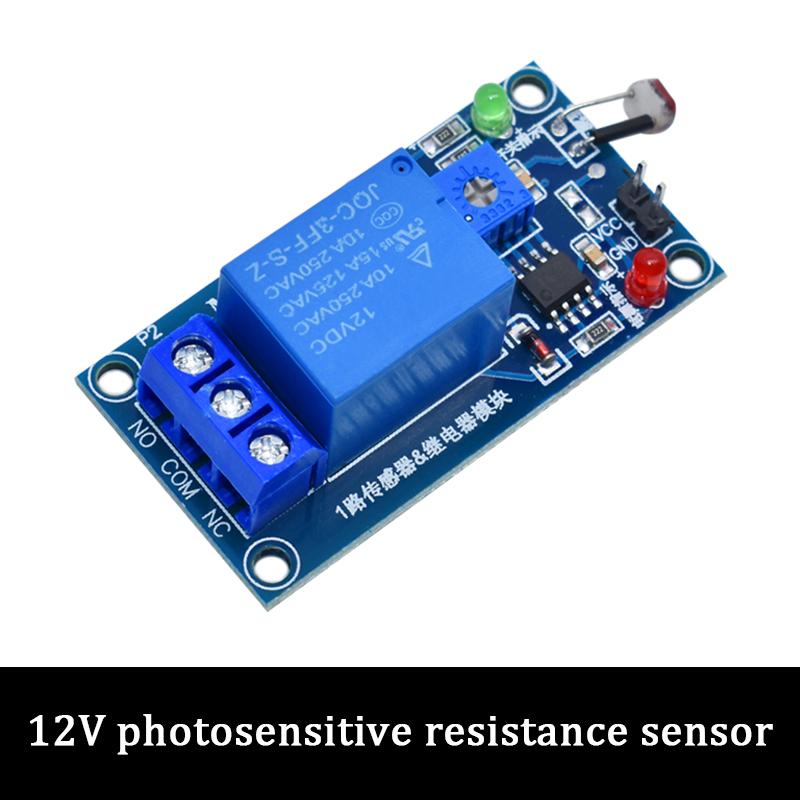 LIZAO 5V 12V Photoresistor LDR Relay Module Light Sensor Switch for Arduino Light Detection Applications
LIZAO 5V 12V Photoresistor LDR Relay Module Light Sensor Switch for Arduino Light Detection Applications