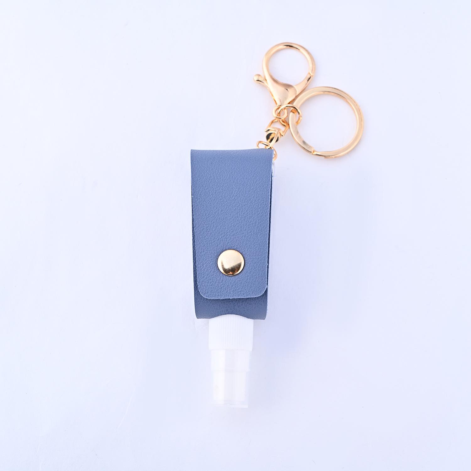 T-образный кожаный чехол-брелок для дезинфицирующего средства для рук и духов с распылителем
T-образный кожаный чехол-брелок для дезинфицирующего средства для рук и духов с распылителем