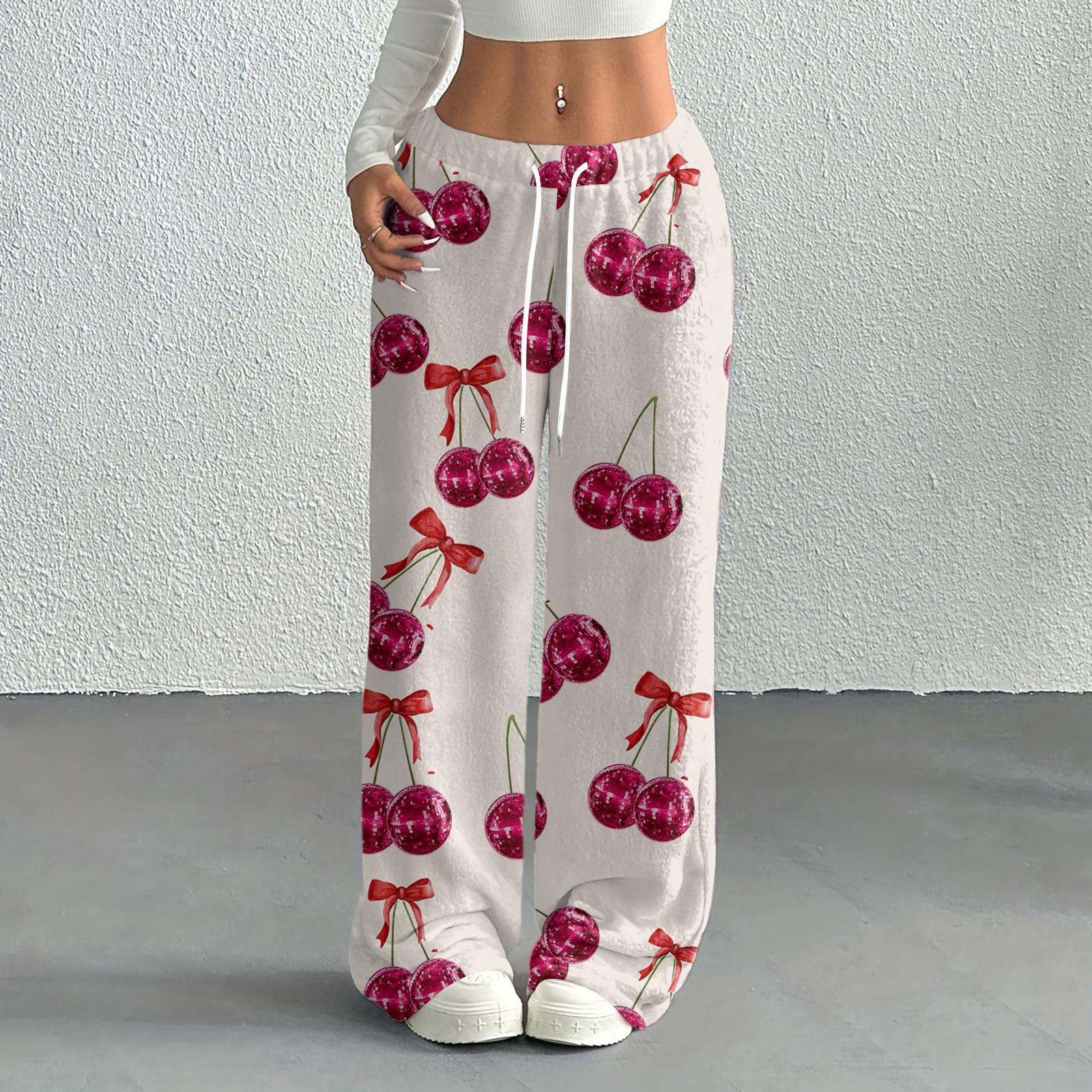 Women s Casual Fashion Printed Elastic Waist Loose Straight Leg Pants With Rope L червоний
Women s Casual Fashion Printed Elastic Waist Loose Straight Leg Pants With Rope L червоний