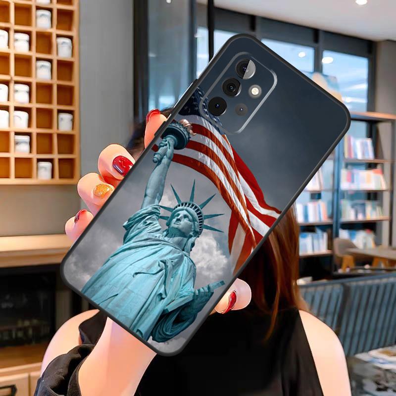 America Flag Statue of Liberty Case For Samsung Galaxy A33 A06 A05 A16 A26 A36 A56 A32 A52 A15 A53 A13 A34 A54 A14 A35 A55 Samsung A16
America Flag Statue of Liberty Case For Samsung Galaxy A33 A06 A05 A16 A26 A36 A56 A32 A52 A15 A53 A13 A34 A54 A14 A35 A55 Samsung A16