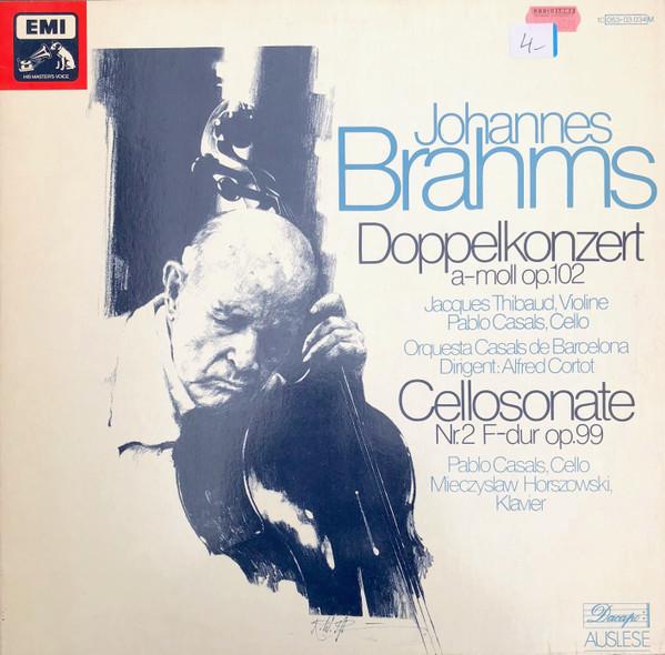 LP Record JOHANNES BRAHMS JACQUES THIBAUD Doppelkonzert AMoll Op.102 Cello 1C05303034M Die Stimme Sein Germany Classical Used
LP Record JOHANNES BRAHMS JACQUES THIBAUD Doppelkonzert AMoll Op.102 Cello 1C05303034M Die Stimme Sein Germany Classical Used