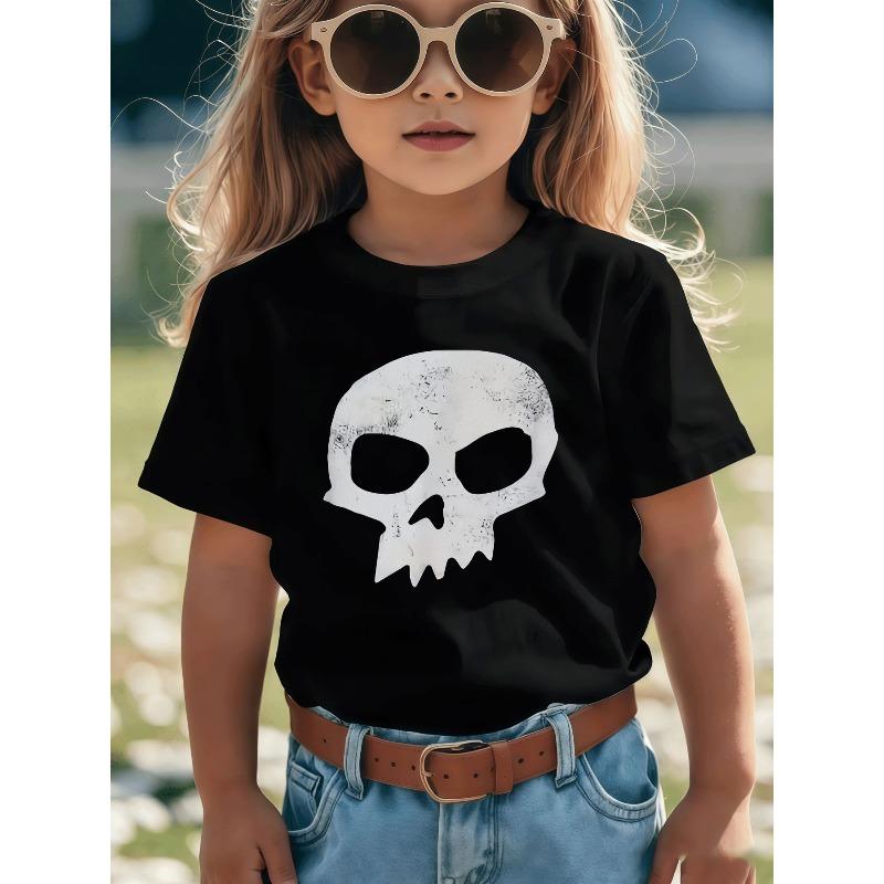 European sizes Trendy Distressed Floral Skull Print Crew Neck Short Sleeve T-Shirt, Soft and Comfortable Casual Versatile Summer Top 98cm чёрный
European sizes Trendy Distressed Floral Skull Print Crew Neck Short Sleeve T-Shirt, Soft and Comfortable Casual Versatile Summer Top 98cm чёрный