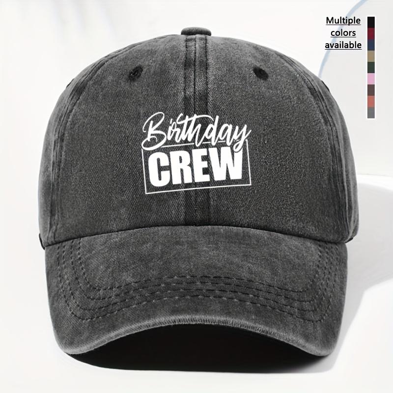 Unisex Letter Print Retro Baseball Cap Adjustable Lightweight Trucker Cap Casual Visor Hat чёрный
Unisex Letter Print Retro Baseball Cap Adjustable Lightweight Trucker Cap Casual Visor Hat чёрный