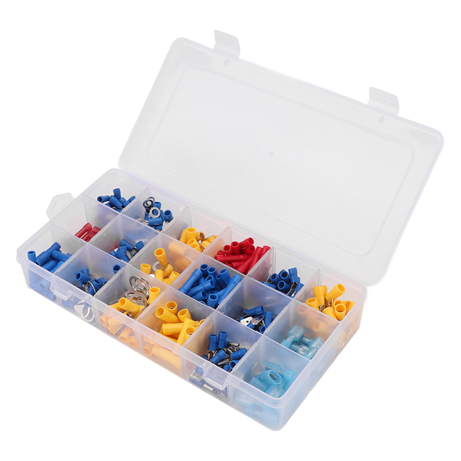 360pcs Wire Crimp Terminals Assortment Waterproof Insulated High Temperature Aging Resistant with
360pcs Wire Crimp Terminals Assortment Waterproof Insulated High Temperature Aging Resistant with