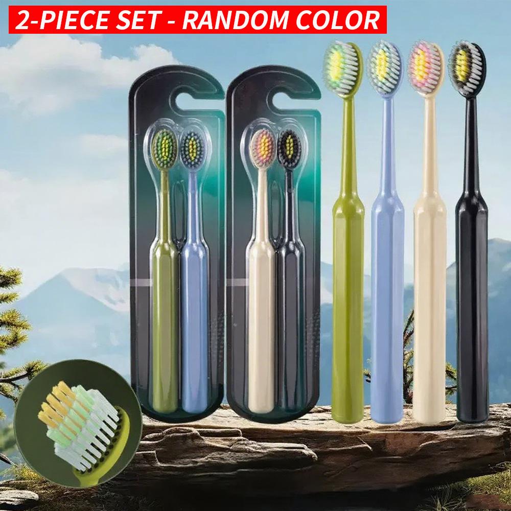 4-piece gift box/2-piece set - Roman column soft bristled manual toothbrush for deep cleaning, suitable for essential household
4-piece gift box/2-piece set - Roman column soft bristled manual toothbrush for deep cleaning, suitable for essential household
