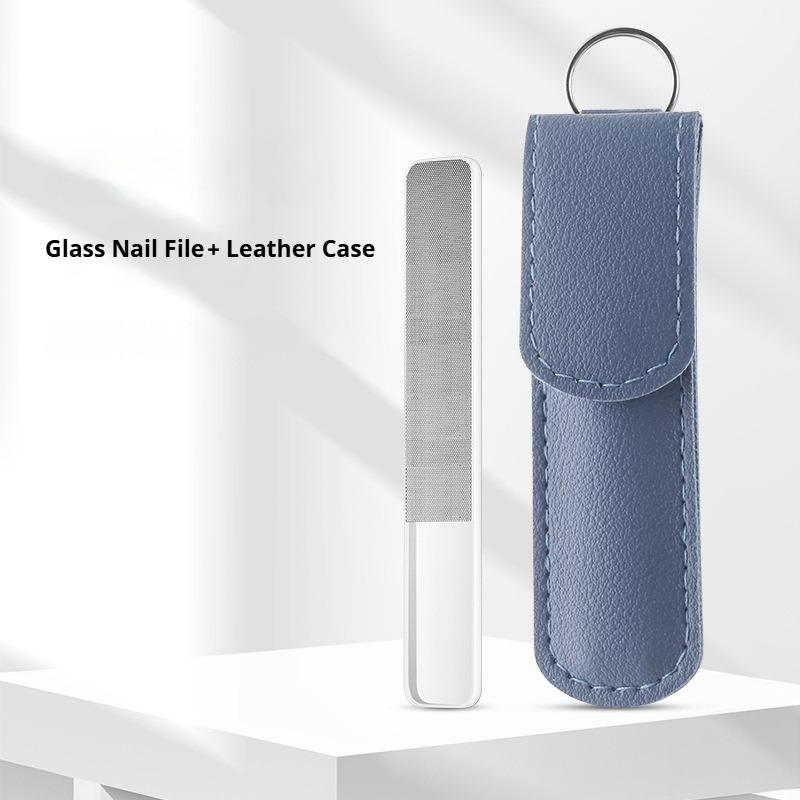 Professional Nano Glass Nail File Transparent Sanding Polishing Grinding Nail Art Manicure with Leather Case синий
Professional Nano Glass Nail File Transparent Sanding Polishing Grinding Nail Art Manicure with Leather Case синий
