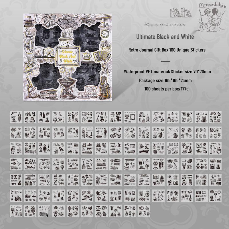 Ретро Наклейки для Подарочной Коробки: Креативные DIY ПЭТ наклейки для детского журнала
Ретро Наклейки для Подарочной Коробки: Креативные DIY ПЭТ наклейки для детского журнала