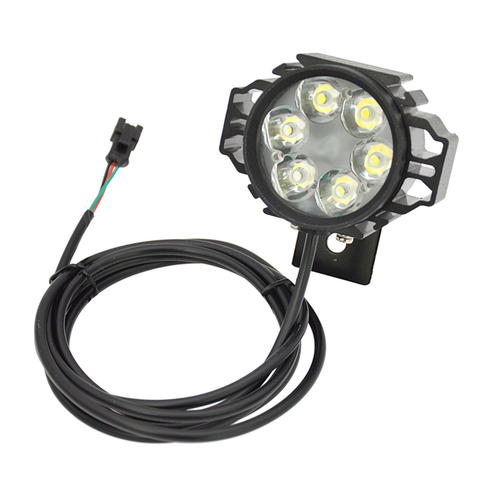 Waterproof Head Lamp for Night Cycling Electric Scooter Front Light Lamp with Horn 36V-48V Electric Bike Horn Headlight 1
Waterproof Head Lamp for Night Cycling Electric Scooter Front Light Lamp with Horn 36V-48V Electric Bike Horn Headlight 1