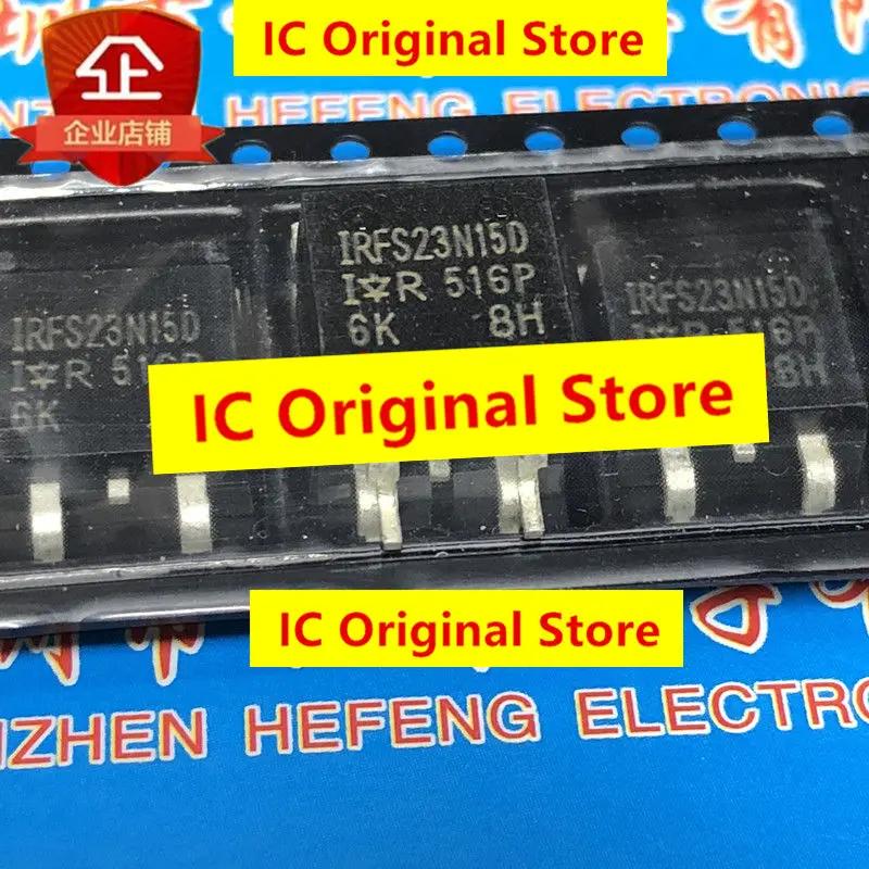 10pcs IRFS23N15D New And Original TO-263 150V 23A 23N15D MOS Field Effect Tube Electronic Components To263 IRFS23N15
10pcs IRFS23N15D New And Original TO-263 150V 23A 23N15D MOS Field Effect Tube Electronic Components To263 IRFS23N15
