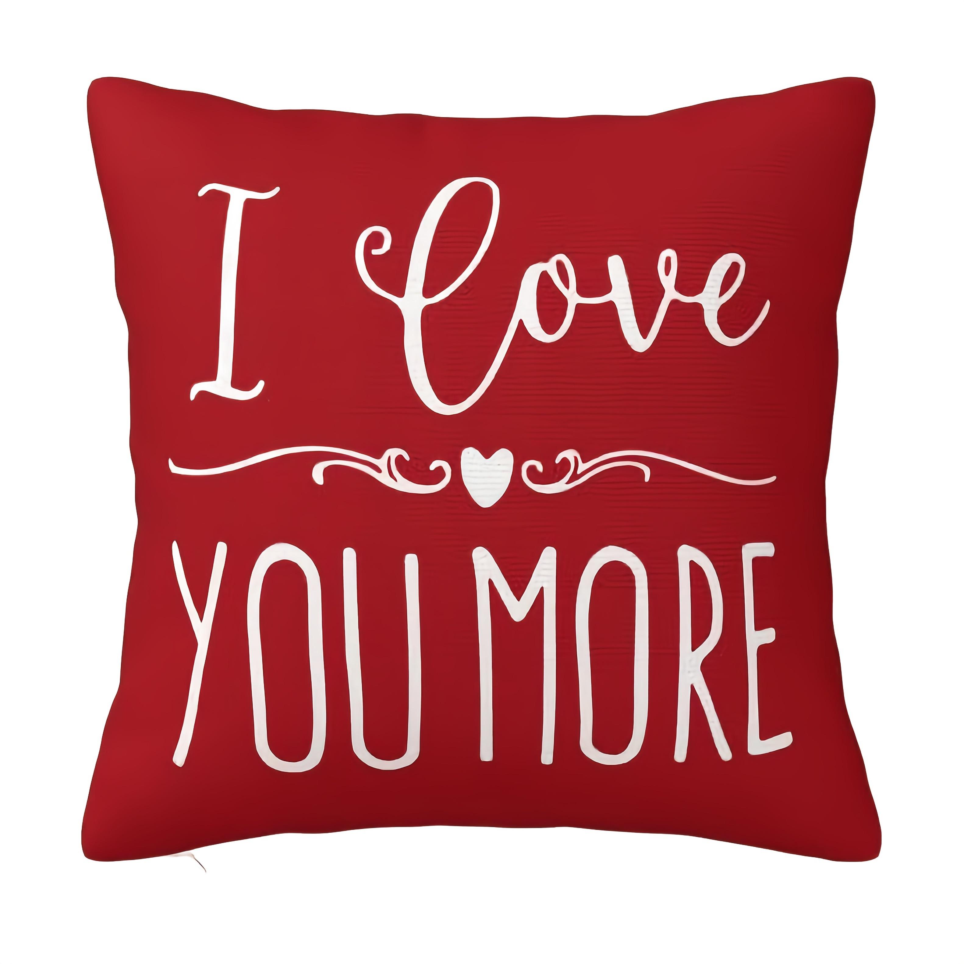 Valentine s Day red love pillowcase, farmhouse decorative pillow cover, single-sided, zipper closed, machine washable 40x40cm/16x16inch
Valentine s Day red love pillowcase, farmhouse decorative pillow cover, single-sided, zipper closed, machine washable 40x40cm/16x16inch
