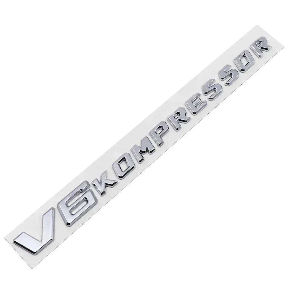 For V6 V8 V12 KOMPRESSOR Car Emblem Rear Trunk Badge Sticker for Mercedes Benz W212 W213 W204 W205 W168 W176 CLK GLA G63 G500
For V6 V8 V12 KOMPRESSOR Car Emblem Rear Trunk Badge Sticker for Mercedes Benz W212 W213 W204 W205 W168 W176 CLK GLA G63 G500