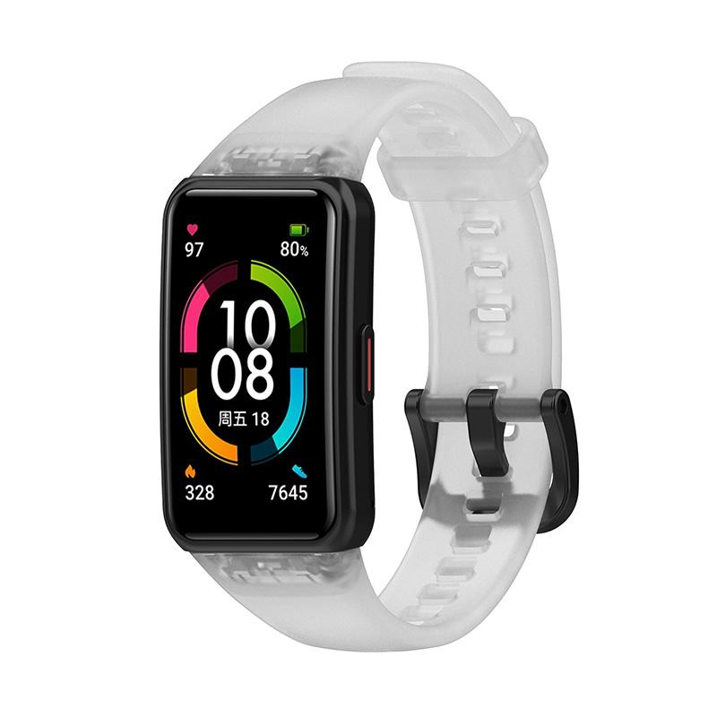 Transparent Waterproof TPU Replacement Strap Watch Bands for Huawei Band 6/Honor Band 6 Transparent Pink
Transparent Waterproof TPU Replacement Strap Watch Bands for Huawei Band 6/Honor Band 6 Transparent Pink