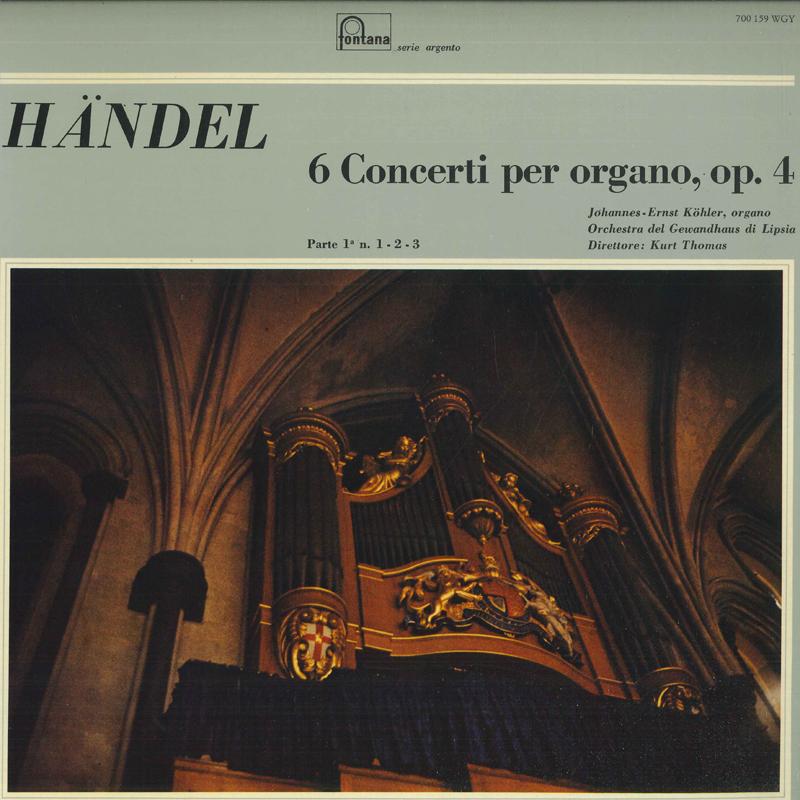LP Record KURT THOMAS GEWANDHAUSORCHESTER LE Handel6 Organ Concertos Op.4 Pa 700159WGY FONTANA Italy Classical Used
LP Record KURT THOMAS GEWANDHAUSORCHESTER LE Handel6 Organ Concertos Op.4 Pa 700159WGY FONTANA Italy Classical Used