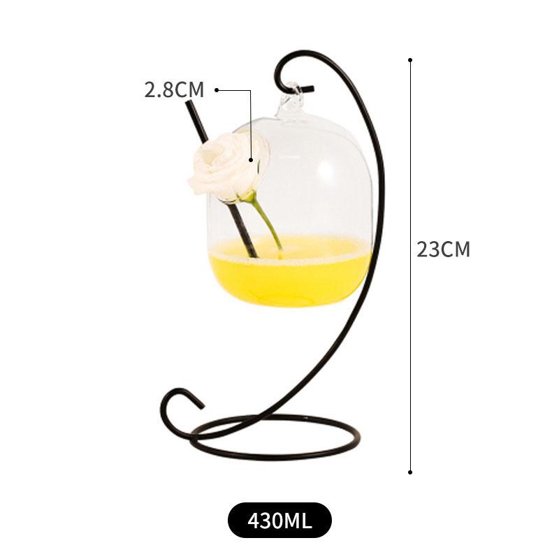 Bar New Ideas Hanging Basket Cocktail Glass Heart Moon Iron Frame Suspension Bottle Juice Beverage Molecular Special Drinks Cup 320-430ml
Bar New Ideas Hanging Basket Cocktail Glass Heart Moon Iron Frame Suspension Bottle Juice Beverage Molecular Special Drinks Cup 320-430ml