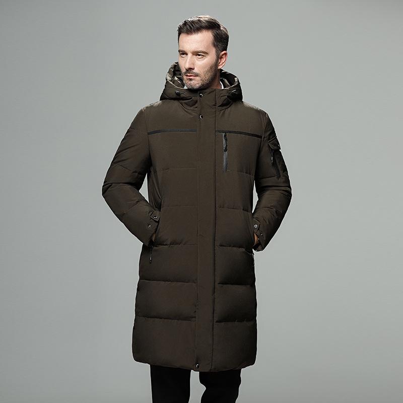 Men s Winter Hooded Down Jacket: Thickened, Plus Size, Mid-Length, High-End Cold Protection Coat M
Men s Winter Hooded Down Jacket: Thickened, Plus Size, Mid-Length, High-End Cold Protection Coat M