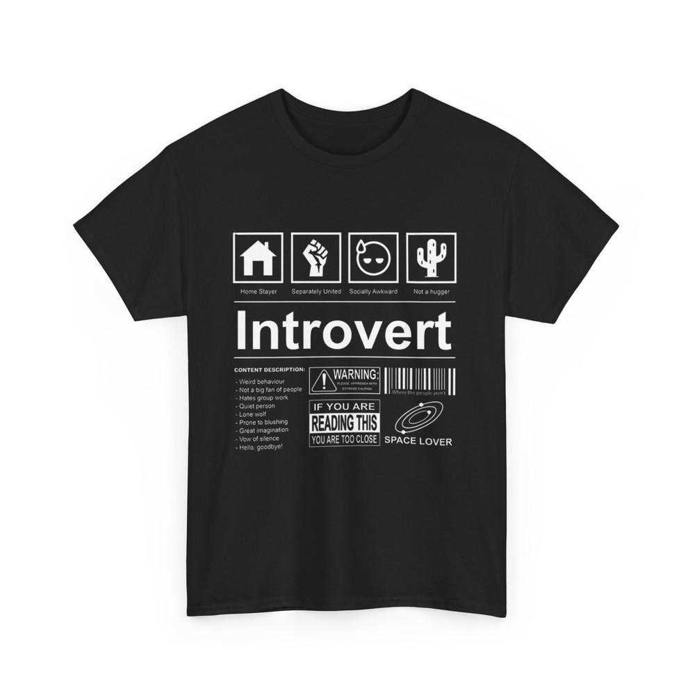 Introvert T-Shirt 2XL
Introvert T-Shirt 2XL