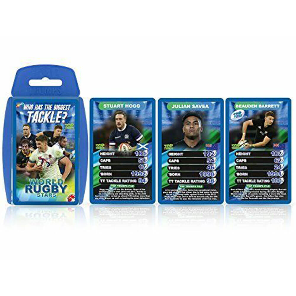 Top Trumps World Rugby Stars Card Game 
Top Trumps World Rugby Stars Card Game