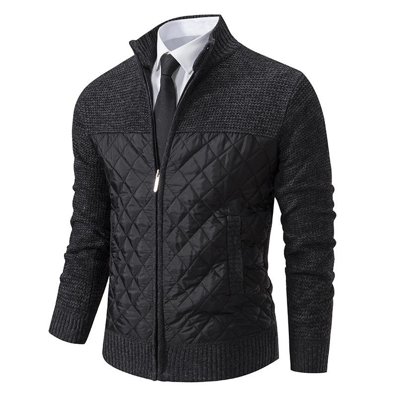 Men s Color Block Knit Cardigan - Zipper Stand Collar, Plus Velvet, Thickened Casual Loose Fit 2XL чорний
Men s Color Block Knit Cardigan - Zipper Stand Collar, Plus Velvet, Thickened Casual Loose Fit 2XL чорний