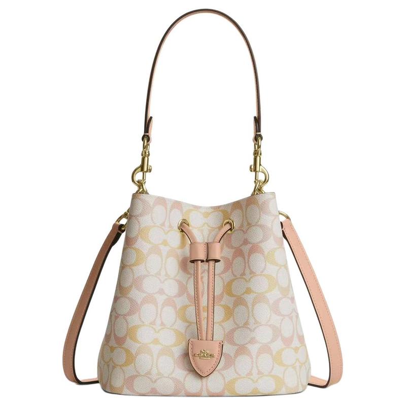 COACH Rowan 22 Classic Printed Detachable Zipper Clutch Artificial Leather Bucket Bag Hand Shoulder Bag Small Women s Candy Color коричневий
COACH Rowan 22 Classic Printed Detachable Zipper Clutch Artificial Leather Bucket Bag Hand Shoulder Bag Small Women s Candy Color коричневий