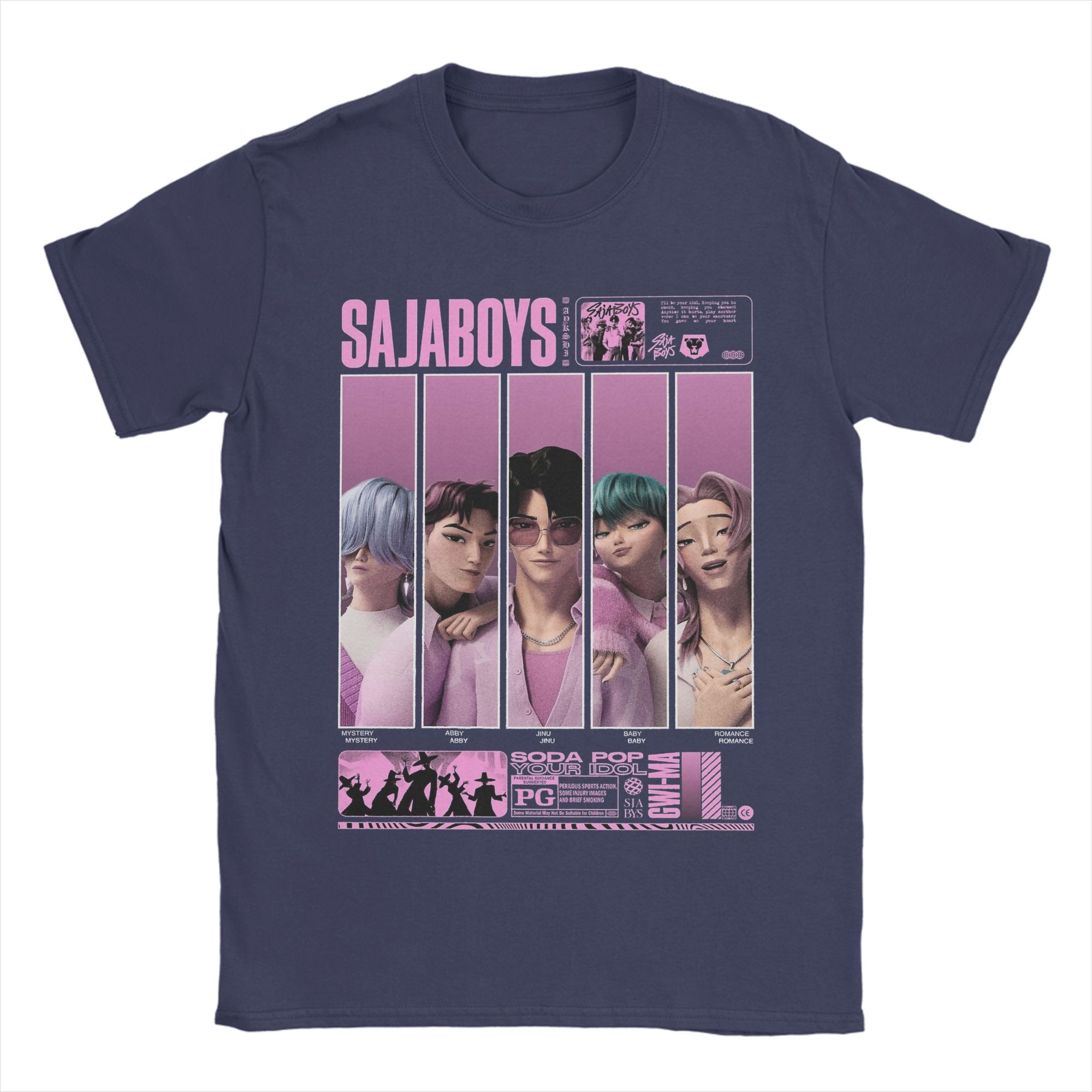 Brutalism Saja Boys Kpop Demon Hunters T Shirts Men Cotton T-Shirt Crew Neck Tee Shirt Short Sleeve Clothing Graphic Printed 4XL
Brutalism Saja Boys Kpop Demon Hunters T Shirts Men Cotton T-Shirt Crew Neck Tee Shirt Short Sleeve Clothing Graphic Printed 4XL