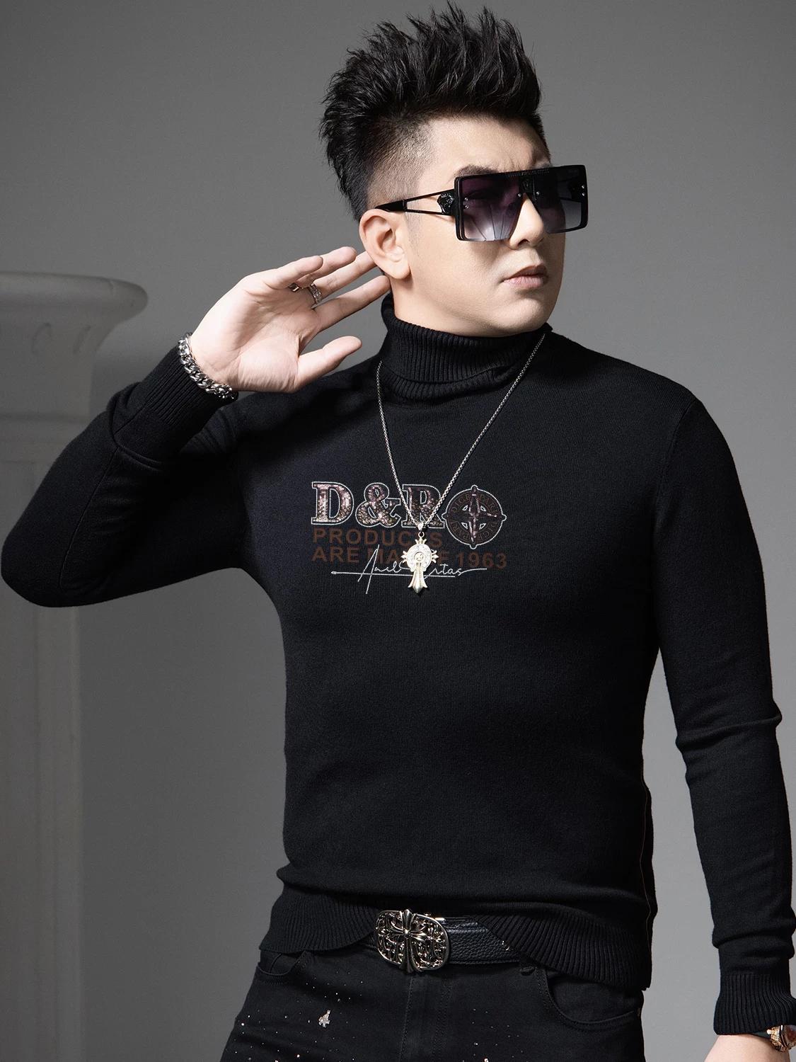 European Style 2025 New Men s High-Neck Sweater Trendy Brand Printed Warm Base Layer Knitwear for Autumn and Winter XL белый
European Style 2025 New Men s High-Neck Sweater Trendy Brand Printed Warm Base Layer Knitwear for Autumn and Winter XL белый