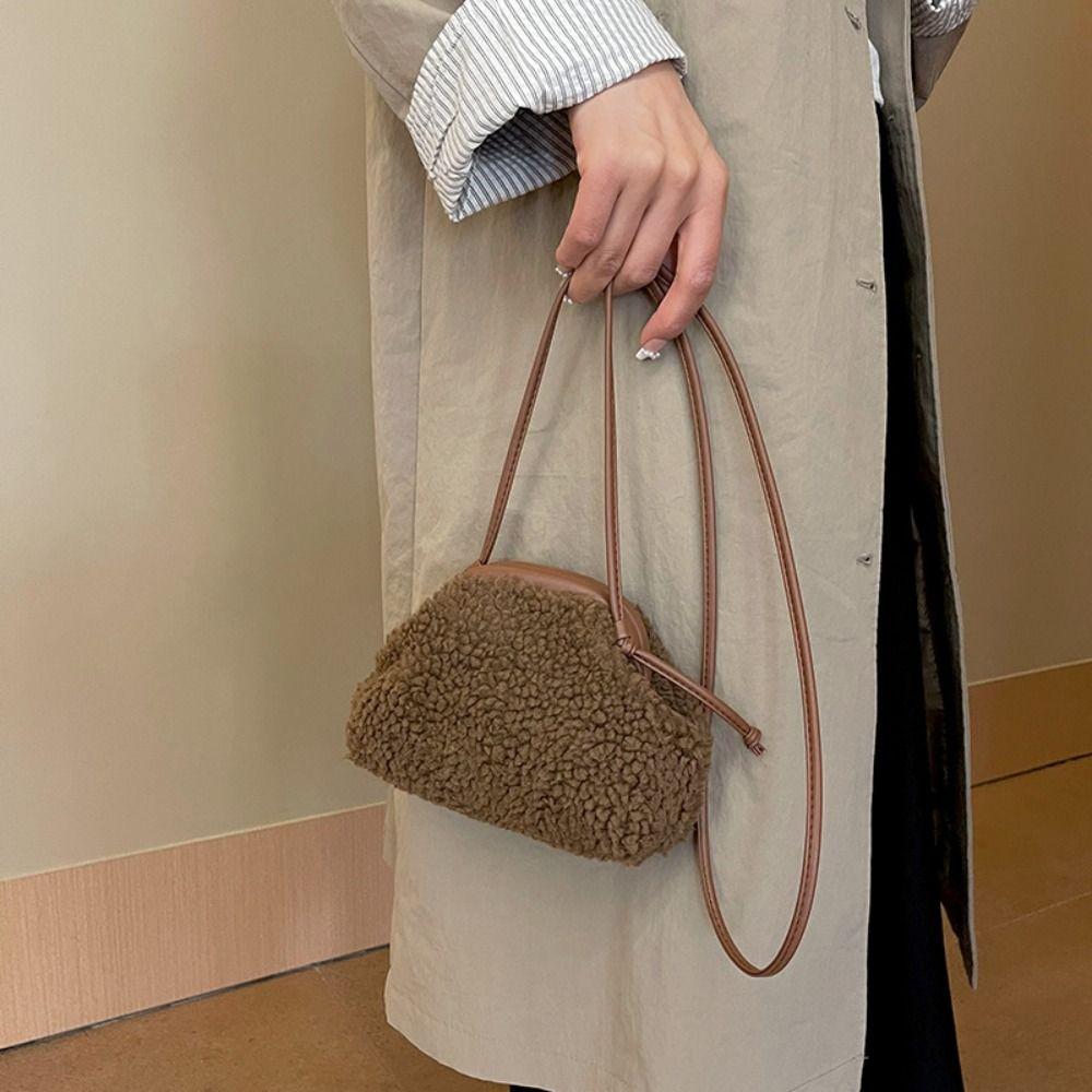 Сумка Lamb Plush Маленькая сумка Cloud Plush Crossbody Сумка Simple Plush Сумки через плечо для женщин
Сумка Lamb Plush Маленькая сумка Cloud Plush Crossbody Сумка Simple Plush Сумки через плечо для женщин