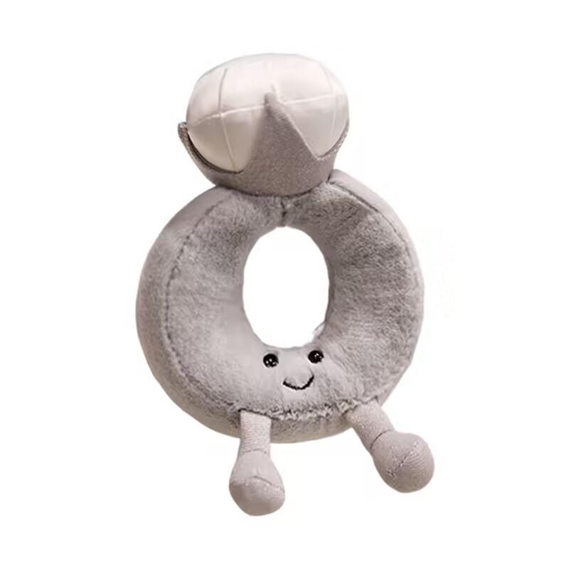 Hobby Large Diamond Ring Plush Toy - Creative Proposal Wedding Prop & Valentine s/Birthday Gift 18 cm
Hobby Large Diamond Ring Plush Toy - Creative Proposal Wedding Prop & Valentine s/Birthday Gift 18 cm