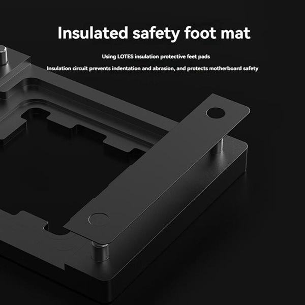 AM5 CPU Anti-Bending Buckle: Black Aluminum Alloy Set Other
AM5 CPU Anti-Bending Buckle: Black Aluminum Alloy Set Other