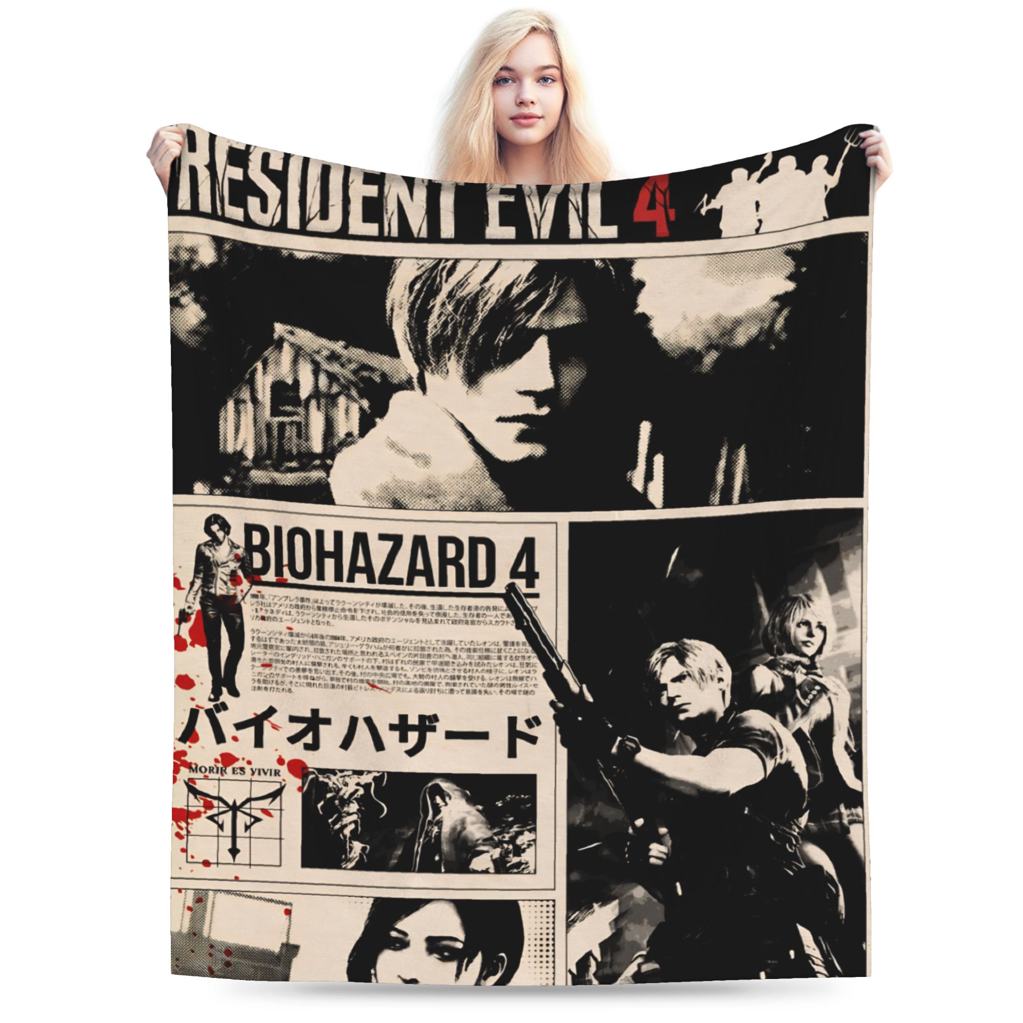 Resident Evils Flannel Blanket Spring Warm Soft Bedding Throws for Child Couch Bed Street Trend Bedspread Sofa Bed Cover 75x90cm
Resident Evils Flannel Blanket Spring Warm Soft Bedding Throws for Child Couch Bed Street Trend Bedspread Sofa Bed Cover 75x90cm