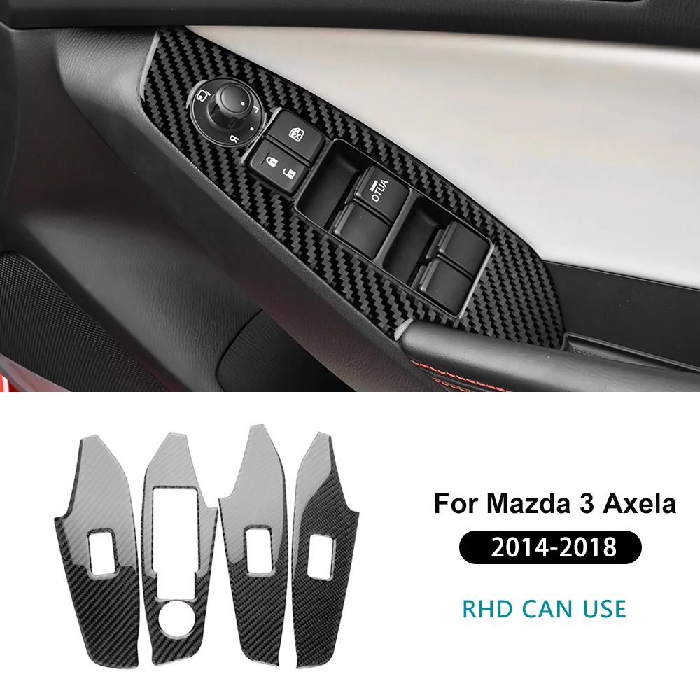Для Mazda 3 Axela 2014 2015 2016 2017 2018 LHD RHD Панель кнопки склопідйомника дверей автомобіля Декоративні аксесуари Наклейка зі справжнього м якого вуглецевого волокна
Для Mazda 3 Axela 2014 2015 2016 2017 2018 LHD RHD Панель кнопки склопідйомника дверей автомобіля Декоративні аксесуари Наклейка зі справжнього м якого вуглецевого волокна