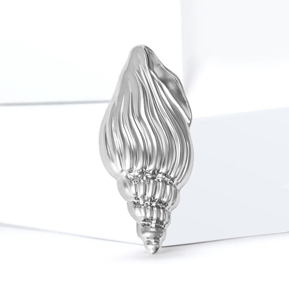 New Elegant Conch Shell Brooch Lapel Pins Badge High-end Exquisite Jewelry Brooches for Women and Men Fashion Accessories срібний
New Elegant Conch Shell Brooch Lapel Pins Badge High-end Exquisite Jewelry Brooches for Women and Men Fashion Accessories срібний