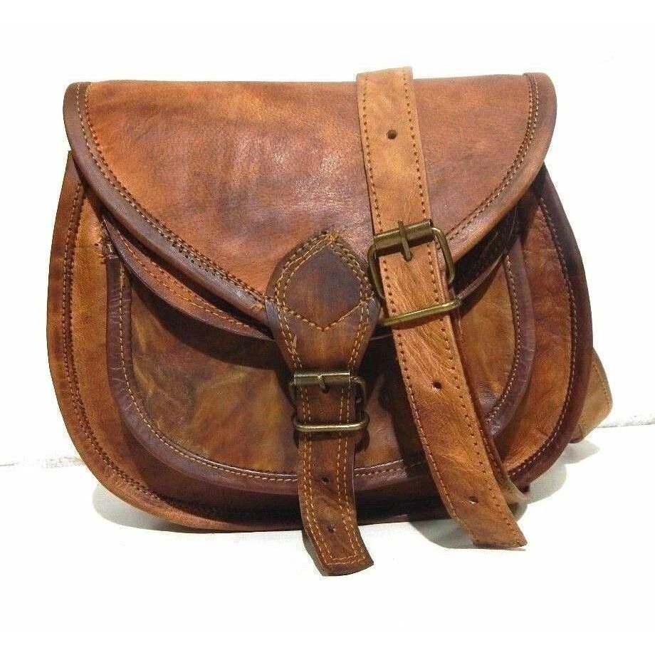 Bag Leather Goat Genuine Shoulder Women s Vintage Real Satchel Messenger Brown 9 x 7 x 3 in
Bag Leather Goat Genuine Shoulder Women s Vintage Real Satchel Messenger Brown 9 x 7 x 3 in